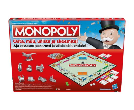 MONOPOLY Настольная игра Классическая версия (на эстонском яз.)