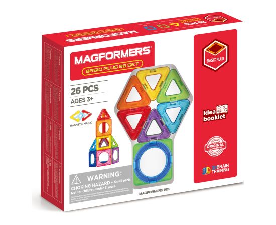 MAGFORMERS Basic Plus komplekts, 26 gab.