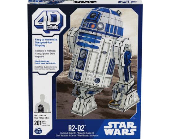 STAR WARS 4D Пазл Робот R2D2