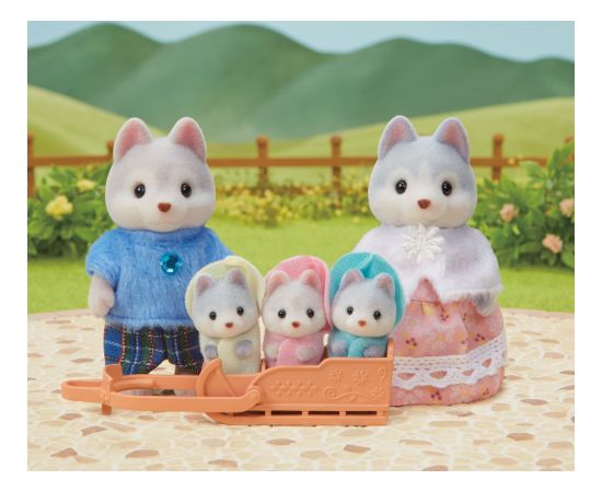 SYLVANIAN FAMILIES Haskiju ģimene