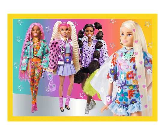 Mattel TREFL BARBIE Pužļu komplekts 4in1