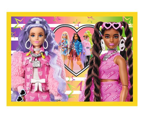 Mattel TREFL BARBIE Pužļu komplekts 4in1