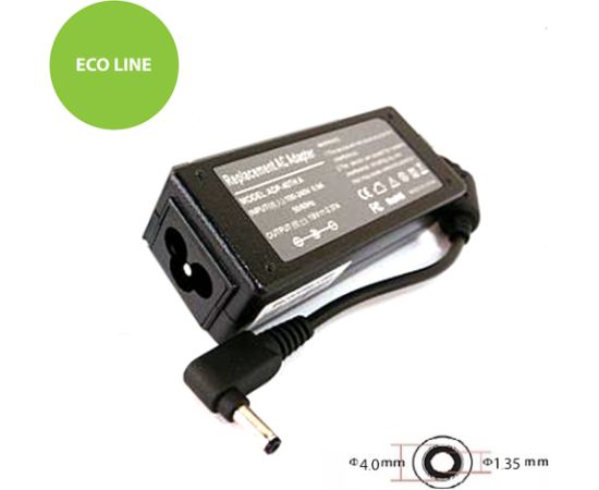 Extradigital Laptop Power Adapter ASUS 45W: 19V, 2.37A