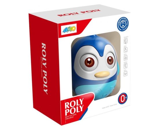 Baby Mix Rotaļlieta PENGUIN Rolly-Polly BabyMix 40055