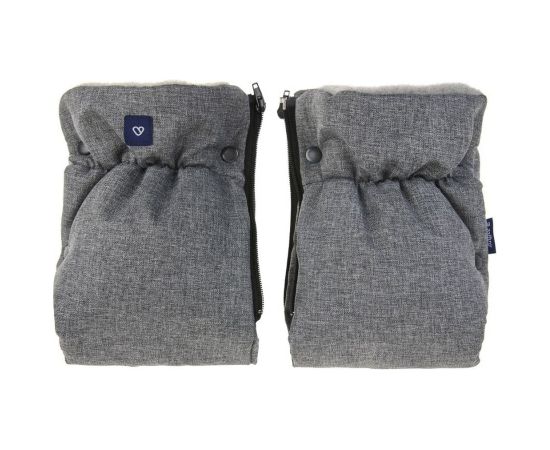 Womar Guļammaiss+mufta iGROW 4.0 Grey Wool Premium Melange Grey [Akcija]