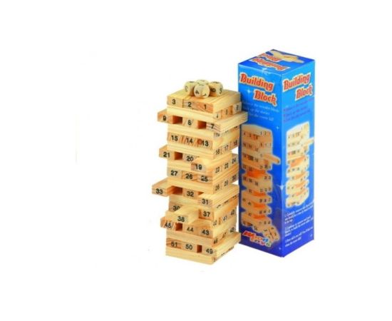 Koka galda spēle TORNIS JENGA 56315