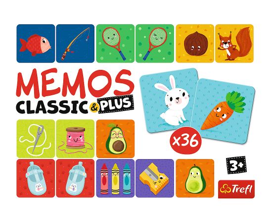 TREFL Memo Classic Plus Loģika