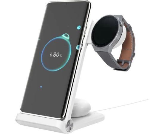 Bezvadu lādētājs Nillkin Wireless Charging Powertrio 3in1 + adapter Garmin