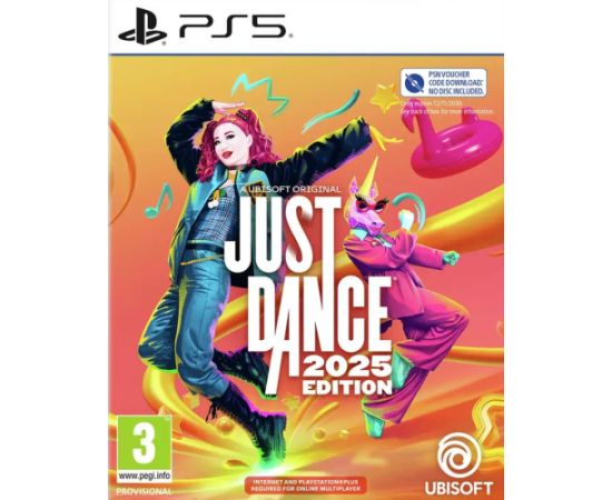 Ubisoft PS5 Just Dance 2025 (Code in a Box)