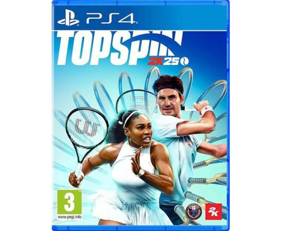 2K PS4 TopSpin 2K25 (Top Spin) Playstation 4 (PS4) video spēle