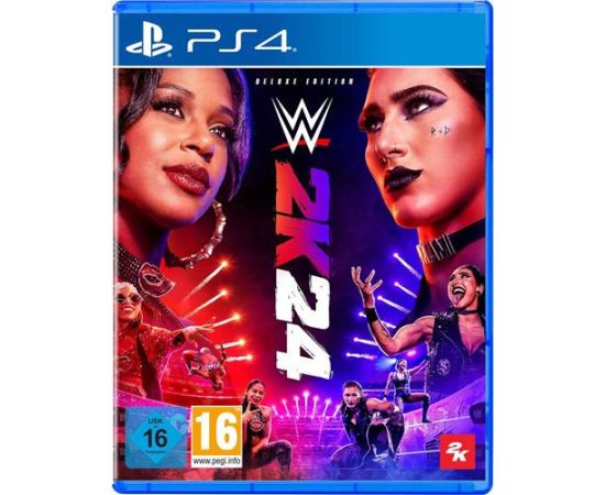 2K PS4 WWE 2K24 Deluxe Edition Playstation 4 (PS4) video spēle