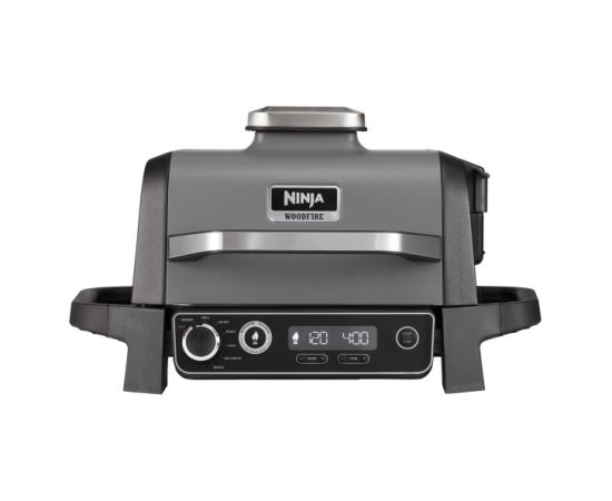 Ninja Woodfire OG701EU Electric BBQ Grill &amp; Smoker, 2400 W, Black