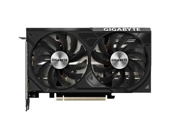 Graphics Card GIGABYTE NVIDIA GeForce RTX 4060 Ti 8 GB GDDR6 128 bit PCIE 3.0 16x GPU 2550 MHz Dual Slot Heatpipe 1xHDMI 3xDisplayPort GV-N406TWF2OCV2-8GD