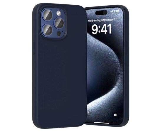 Vention KUFL0-40 Silicone Case for iPhone 15 Pro Max (blue)