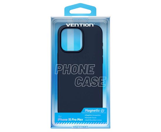 Vention KUFL0-40 Silicone Case for iPhone 15 Pro Max (blue)