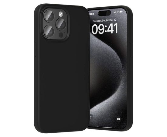 Vention KUFB0-40 Silicone Case for iPhone 15 Pro Max (black)