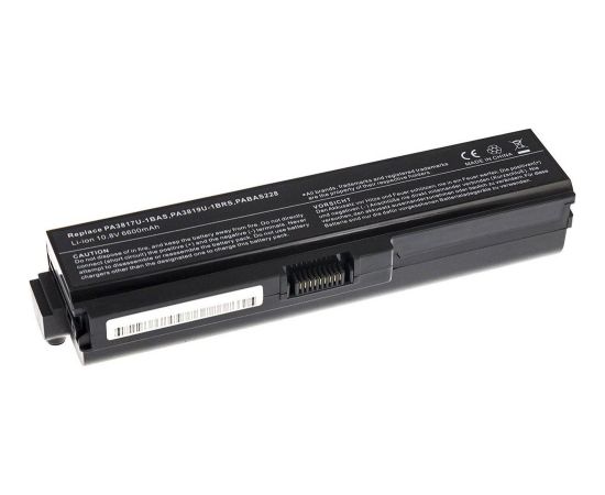 Akumulators Green Cell  Toshiba Satellite U500, L750, A650, C650, C655; PA3817U-1BRS; 10.8V, 9 cell (TS21)