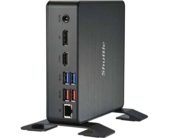 Komputer Shuttle Shuttle NC40U3 komputer typu barebone 0.84L sized PC Czarny i3-1215U Intel SoC