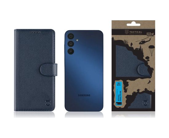 Tactical Field Notes priekš Samsung Galaxy A15 5G zils