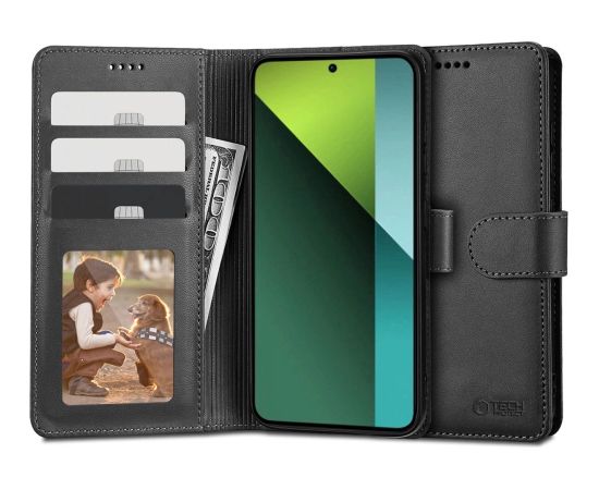 Tech-Protect Wallet Case for Xiaomi Redmi Note 13 Pro 5G | Poco X6 5G - Black