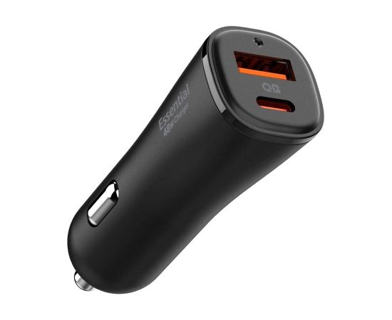 SPIGEN EV482 ARCSTATION ESSENTIAL AUTO LĀDĒTĀJS 48W MELNS