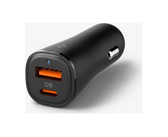 SPIGEN EV482 ARCSTATION ESSENTIAL AUTO LĀDĒTĀJS 48W MELNS