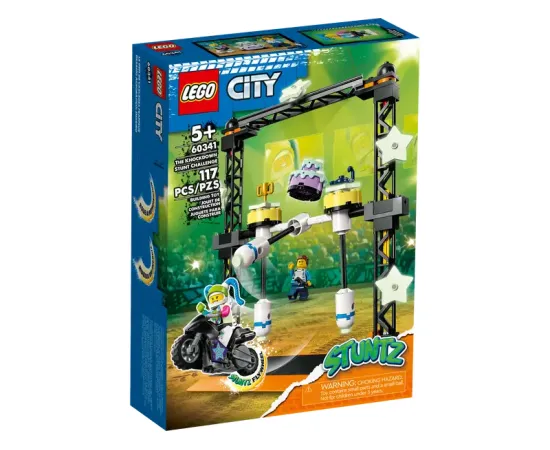 Lego City 60341 Stunt Трюковое испытание «Нокдаун»