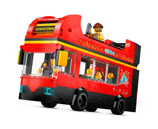 LEGO City Красный двухэтажный экскурсионный автобус (60407)