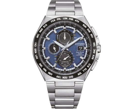 Citizen Super Titanium Eco Drive radio-controlled AT8238-84L