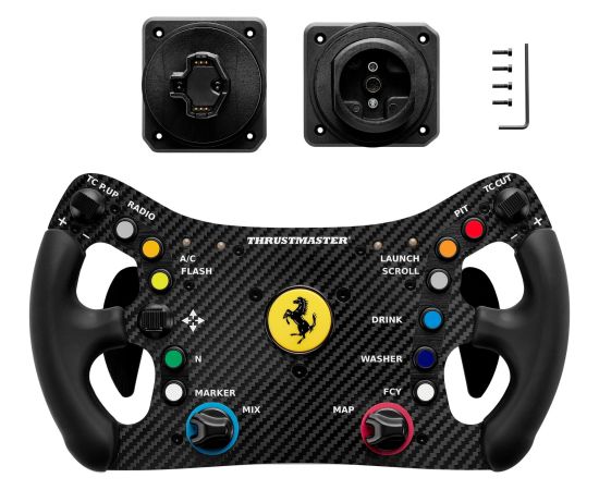 Thrustmaster Ferrari 488 GT3 Wheel Add-On, replacement steering wheel (black)