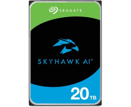 Seagate SkyHawk AI 20 TB internal hard drive 12 TB 7200 RPM 512 MB 3.5" Serial ATA III