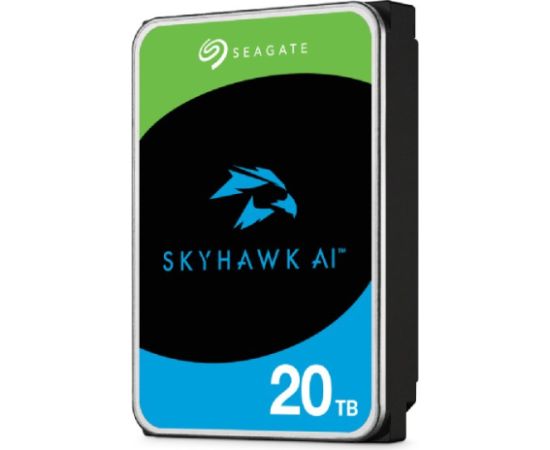 Seagate SkyHawk AI 20 TB internal hard drive 12 TB 7200 RPM 512 MB 3.5" Serial ATA III