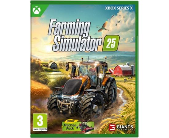 Giants XSX Farming Simulator 25 Xbox Series X video spēle