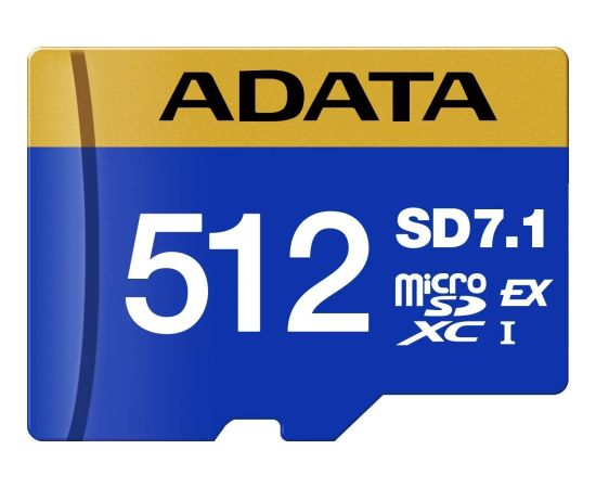 A-data ADATA Premier Extreme SD7.1 MicroSDXC 512 GB Class 10 UHS-I/U3 V30 (UD512GEX3L1-C)