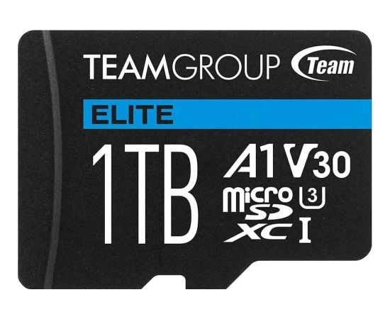 TeamGroup Elite MicroSDXC 1 TB Class 10 UHS-I/U3 A1 V30 (TEAUSDX1TIV30A103)