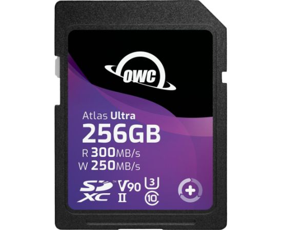 OWC 256GB Atlas Ultra SDXC UHS-II V90 Media Card