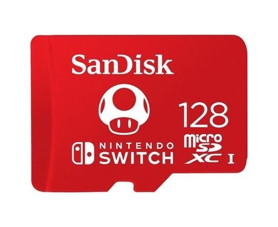 SANDISK NINTENDO SWITCH microSDXC 128GB V30 UHS-I