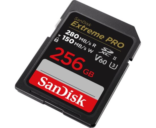 SanDisk Extreme PRO SDXC 256 GB Class 10 UHS-II/U3 V60 (SDSDXEP-256G-GN4IN)