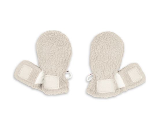 Lodger Mittens Teddy bērnu cimdiņi, Birch, 0-12m - MTT 599_0-12