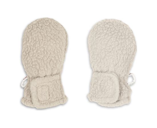 Lodger Mittens Teddy bērnu cimdiņi, Birch, 0-12m - MTT 599_0-12