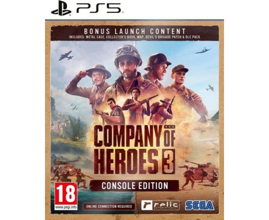 Sega PS5 Company of Heroes 3 - Console Edition (Metal Case)