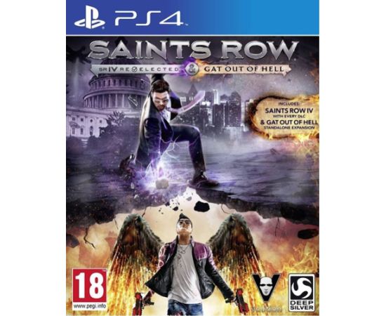 Deep Silver PS4 Saints Row IV: Re-Elected  Gat Out Of Hell