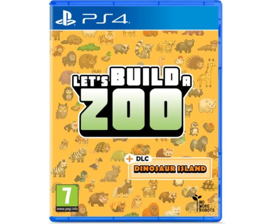 Merge Games PS4 Lets Build A Zoo (Includes DLC Dinosaur Island)