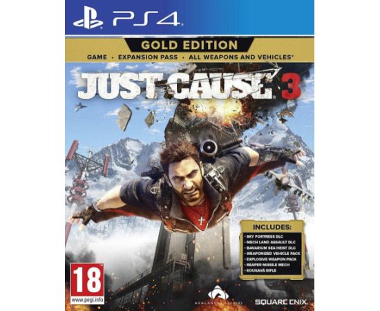 Square Enix PS4 JUST CAUSE 3 - GOLD EDITION