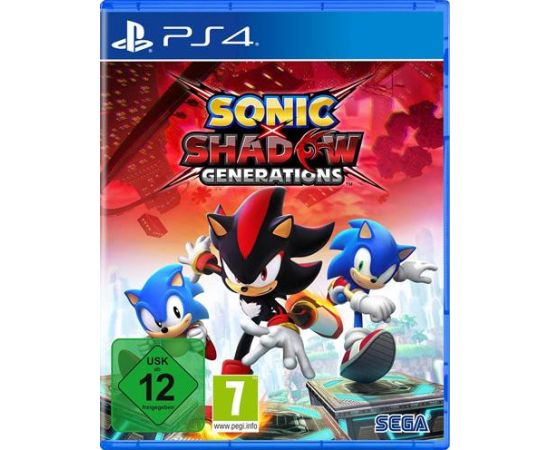 Sega PS4 Sonic x Shadow Generations Playstation 4 video spēle