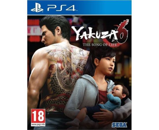 Sega PS4 Yakuza 6: The Song of Life