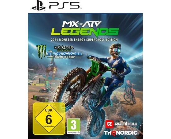 Thq Nordic PS5 MX vs ATV Legends - 2024 Monster Energy Supercross Playstation 5 video spēle