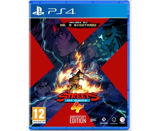 Merge Games PS4 Streets of Rage 4 Anniversary Edition