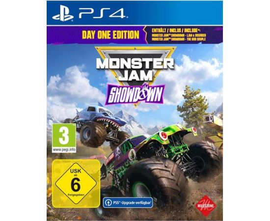 Milestone PS4 Monster Jam Showdown Day One Edition Playstation 4 (PS4) video spēle