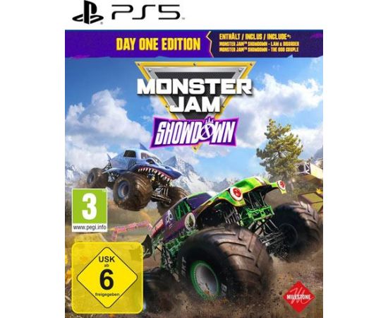 Milestone PS5 Monster Jam Showdown Day One Edition Playstation 5 (PS5) video spēle